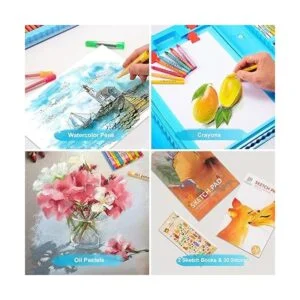 Suministros de arte paquete de 240 juegos de arte para_3