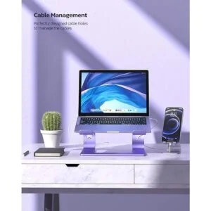 Nulaxy Soporte para laptop soporte ergonómico de aluminio_3