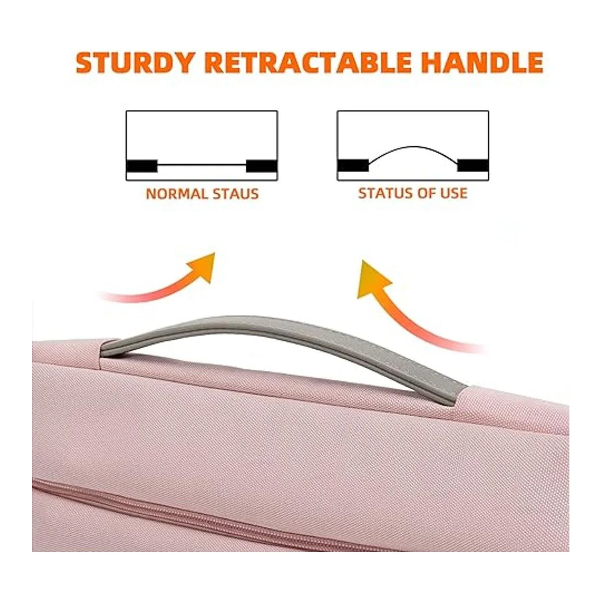 KINGSLONG Funda para laptop con correa de 15 15.6 16_3