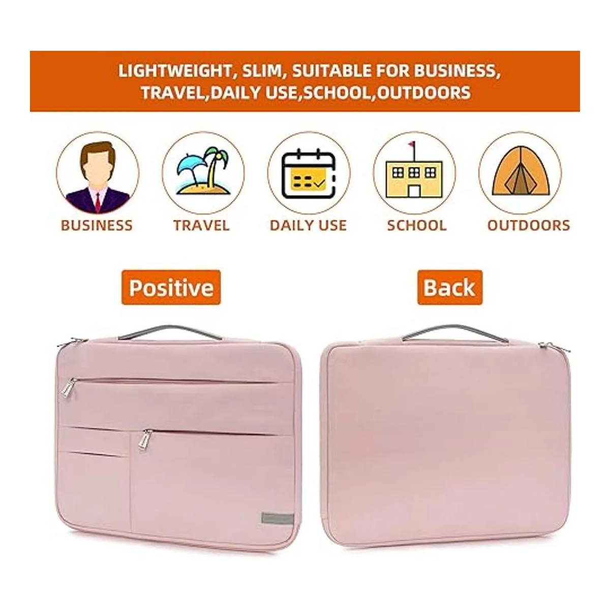 KINGSLONG Funda para laptop con correa de 15 15.6 16_2