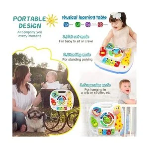 HQXBNBY Juguetes para bebés de 6 a 12 meses mesa de_3