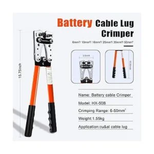 Engarzadora de terminales de batería herramienta de_4
