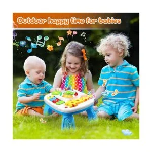 HQXBNBY Juguetes para bebés de 6 a 12 meses mesa de_6