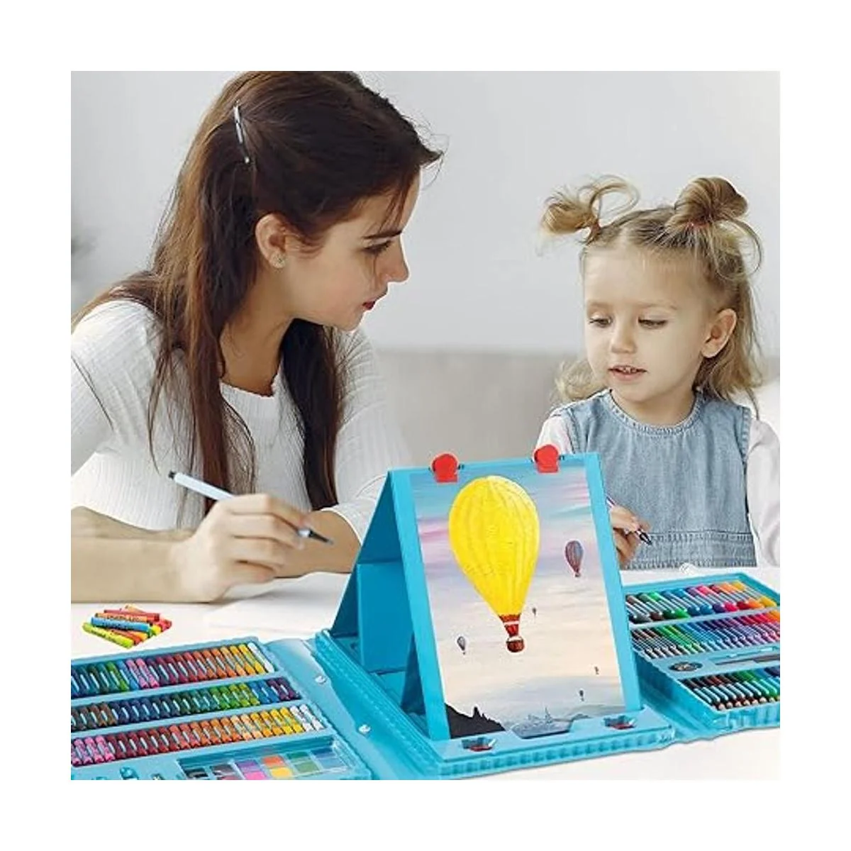 Suministros de arte paquete de 240 juegos de arte para_6