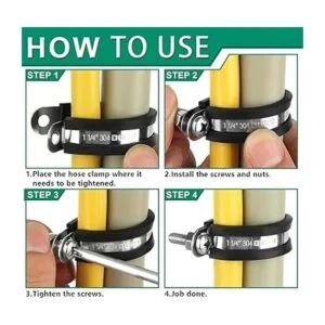 OURU Kit surtido de 56 abrazaderas de cables abrazadera_5