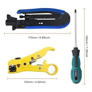 Zhushan Kit de herramientas de compresión coaxial juego_2