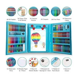 Suministros de arte paquete de 240 juegos de arte para_2