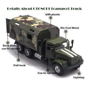 OTONOPI Camión militar blindado modelo de vehículo de_3