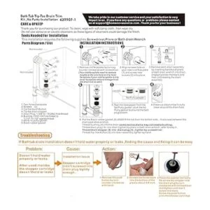 Artiwell Juego de molduras de bañera con punta negra mate_7