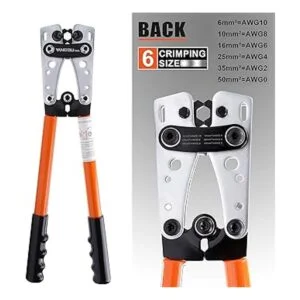 Engarzadora de terminales de batería herramienta de_3