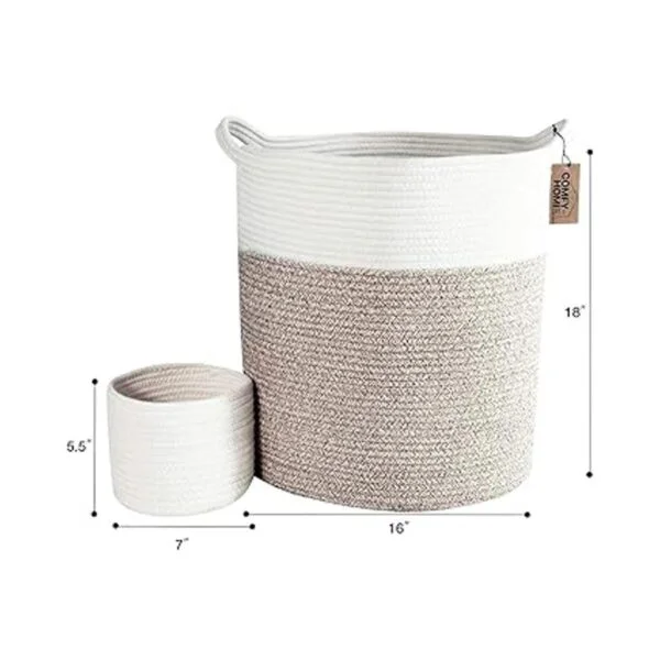 COMFYHOMI Canasta grande de 18 x 16 pulgadas de alto_2