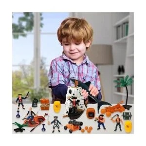 ArtCreativity Juego de figura de acción pirata juego de_6