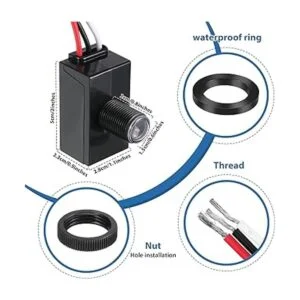 6 paquetes de sensores del atardecer al amanecer para_3