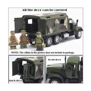 OTONOPI Camión militar blindado modelo de vehículo de_4