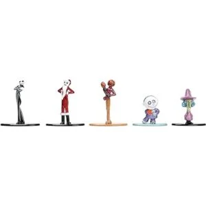 Disney Nightmare Before Christmas Nano Metal FIGS Paquete_6