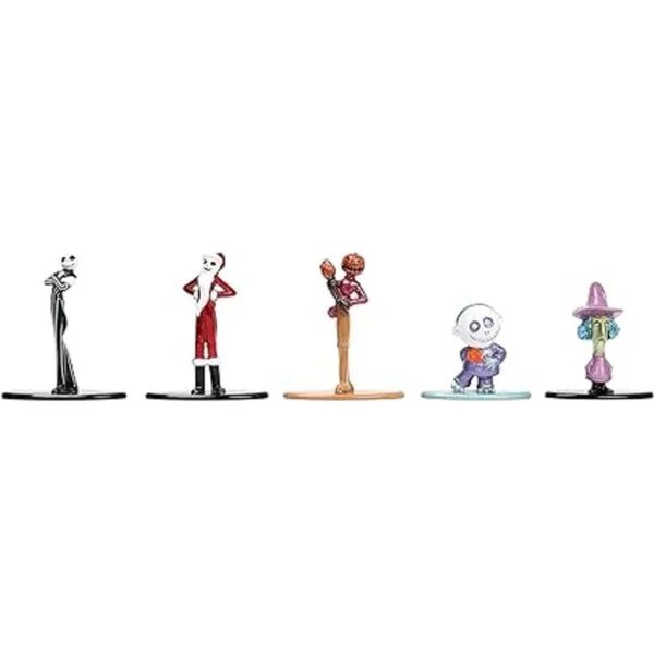 Disney Nightmare Before Christmas Nano Metal FIGS Paquete_6