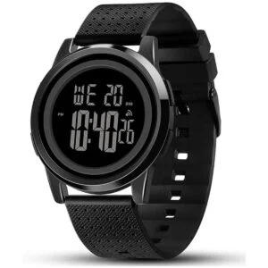 YUINK Mens Watch UltraThin Digital Sports Watch Waterproof_1