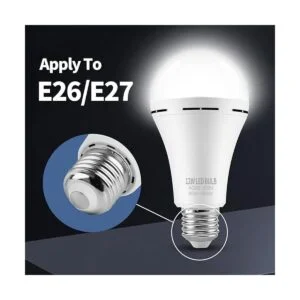 Bombillas LED de emergencia recargables para el hogar con_3