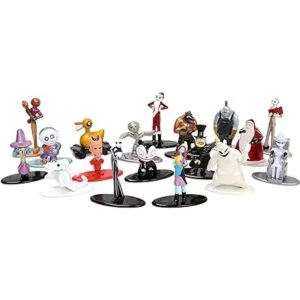 Disney Nightmare Before Christmas Nano Metal FIGS Paquete_4