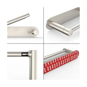 WZRUA Soporte adhesivo para papel higiénico de níquel_4