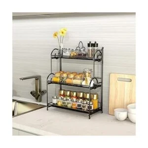 YIUKEA Organizador de baño para encimera organizador de_3