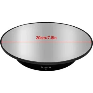 ZLMONDEE Soporte de exhibición giratorio motorizado carga_4