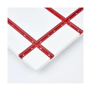 Pista en T de 36 pulgadas con tornillos de madera perfil_5