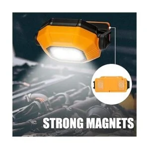 Luz de trabajo LED recargable luces magnéticas COB_6