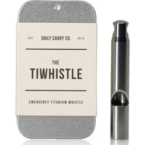 Silbato de titanio para emergencia campamento y_1
