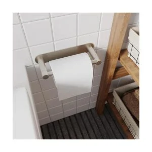 WZRUA Soporte adhesivo para papel higiénico de níquel_2