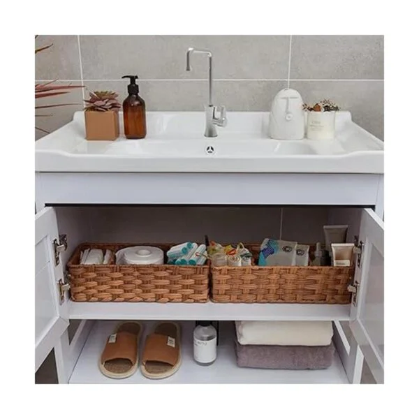 GRANNY SAYS Organizador de inodoro de baño cestas de_3
