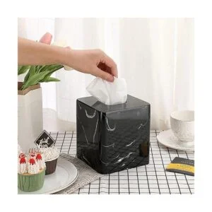 Sumnacon Funda cuadrada de resina para caja de pañuelos_4