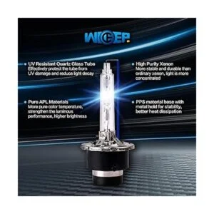 Wideep D2S Bombillas HID de xenón para faros delanteros_4