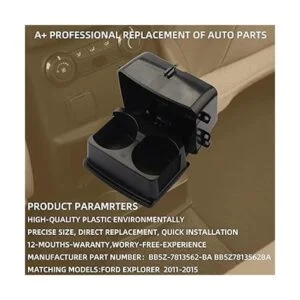 Dasbecan Asiento trasero Copa de pasajeros Conjunto_2