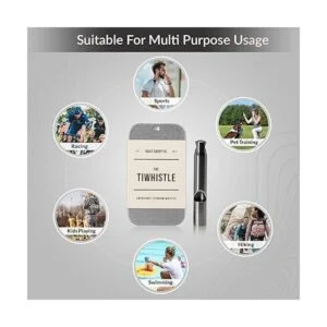 Silbato de titanio para emergencia campamento y_4