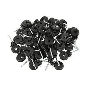 Sedmoon 100 unidades aisladores eléctricos para valla_1