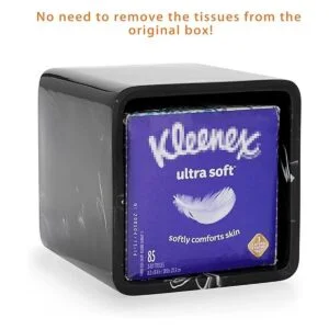 Sumnacon Funda cuadrada de resina para caja de pañuelos_6