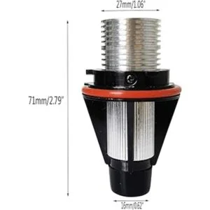 KYYET 2x5W LED ngel Ojos Halo Anillo Blanco Bombillas de_3