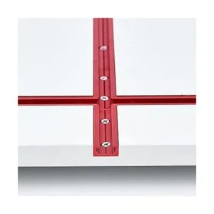 Pista en T de 36 pulgadas con tornillos de madera perfil_4