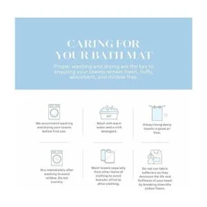 White Classic Juego de toallas de baño de lujo Juego de_7