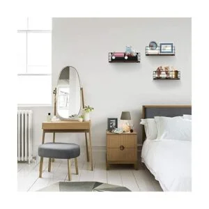 CRUGLA Juego de 3 estantes flotantes para montar en la_4