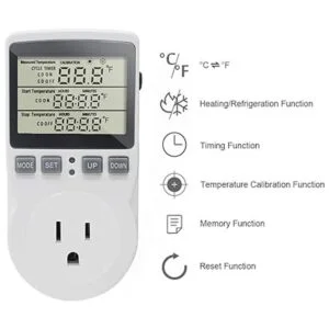 KETOTEK Enchufe de salida de termostato digital para_3