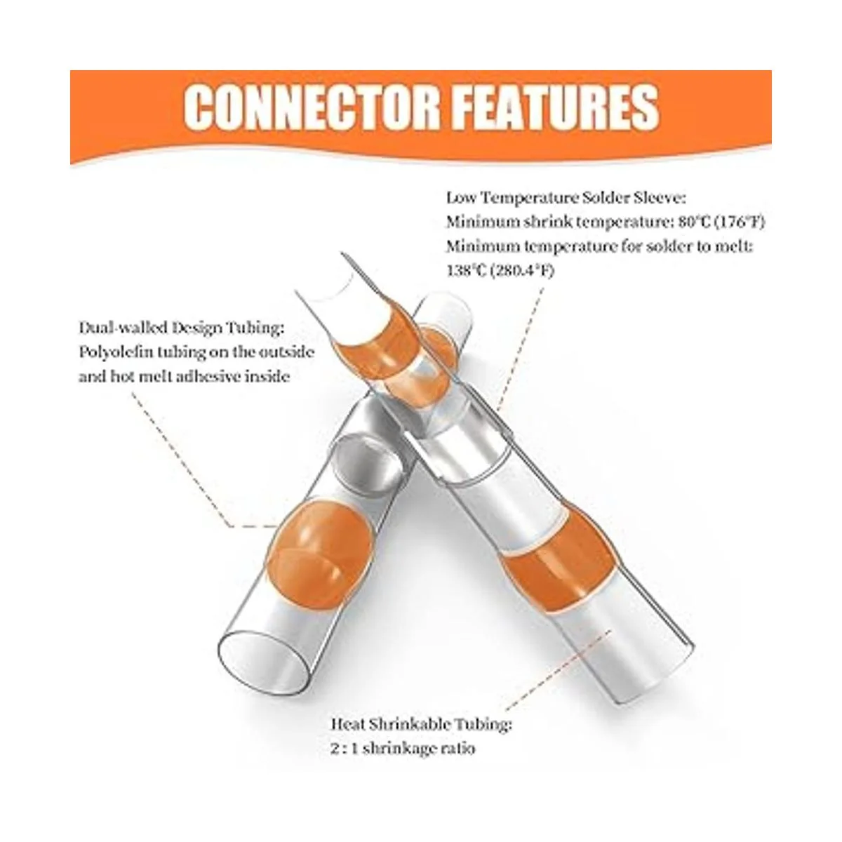 Camtek 200 conectores de alambre de sellado de soldadura_2