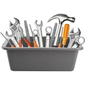 Dicunoy Paquete de 4 tinas de autobús de plástico 8_5