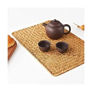 Paquete de 6 manteles individuales rectangulares tejidos_1