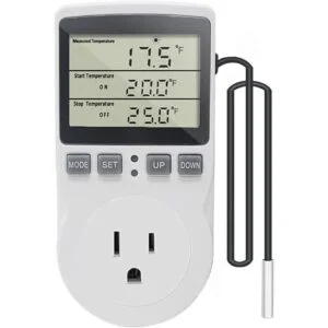 KETOTEK Enchufe de salida de termostato digital para_1