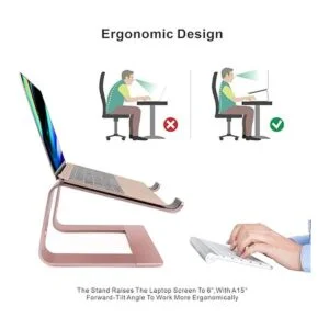 Soporte ergonómico de aluminio para laptop soporte para_2