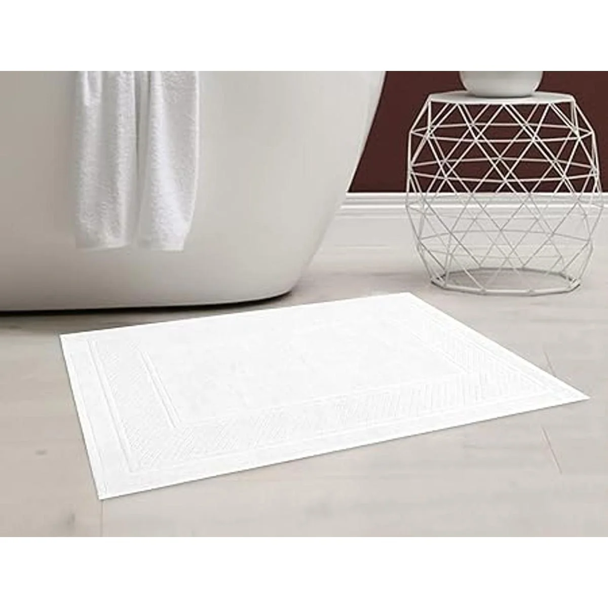 Avalon Tapetes de baño de algodón altamente absorbentes_5