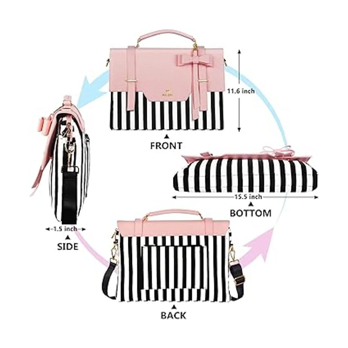 Bolsa para portátil para mujer funda delgada de 15.6_5