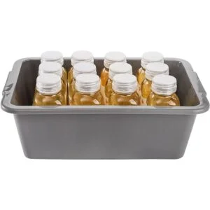 Dicunoy Paquete de 4 tinas de autobús de plástico 8_4